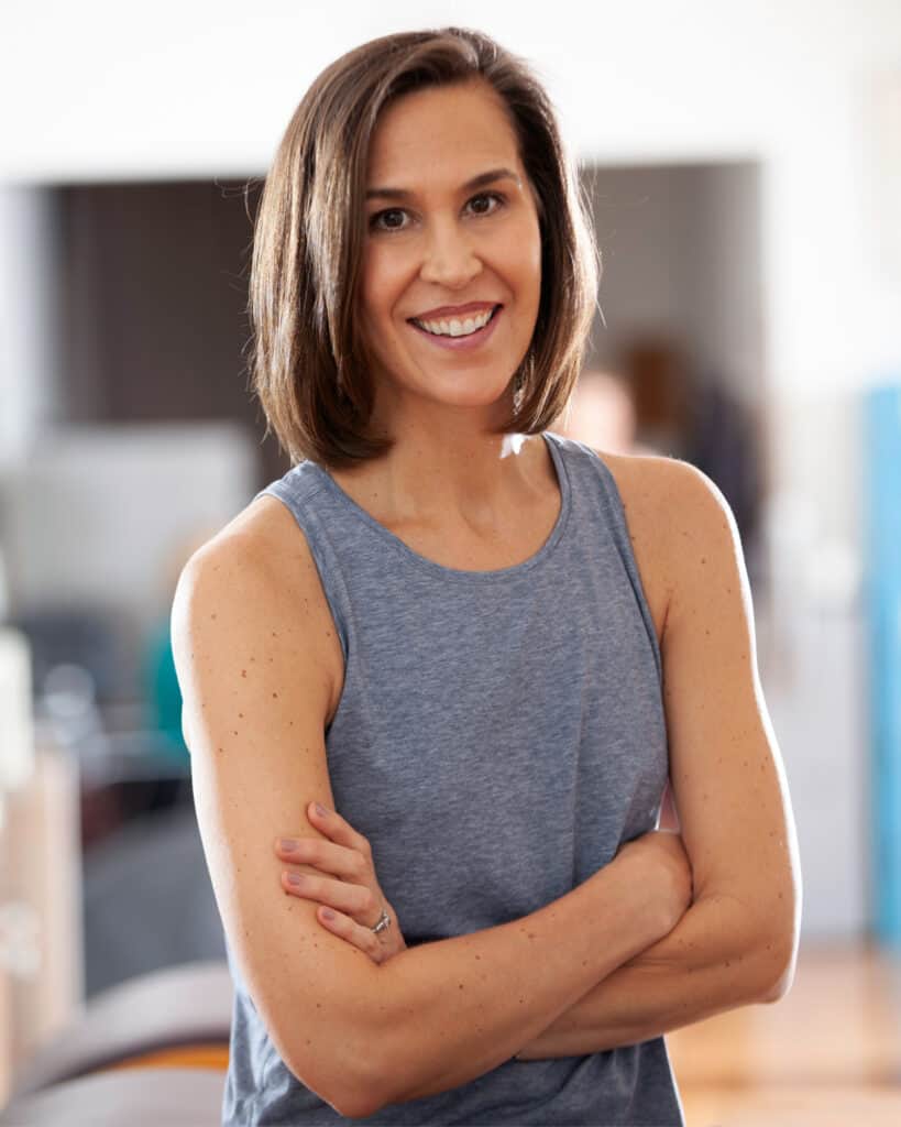 Portrait of Studio Owner and Instructor Charlotte Penenberg